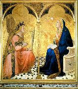 Ambrogio Lorenzetti Annunciation oil painting artist